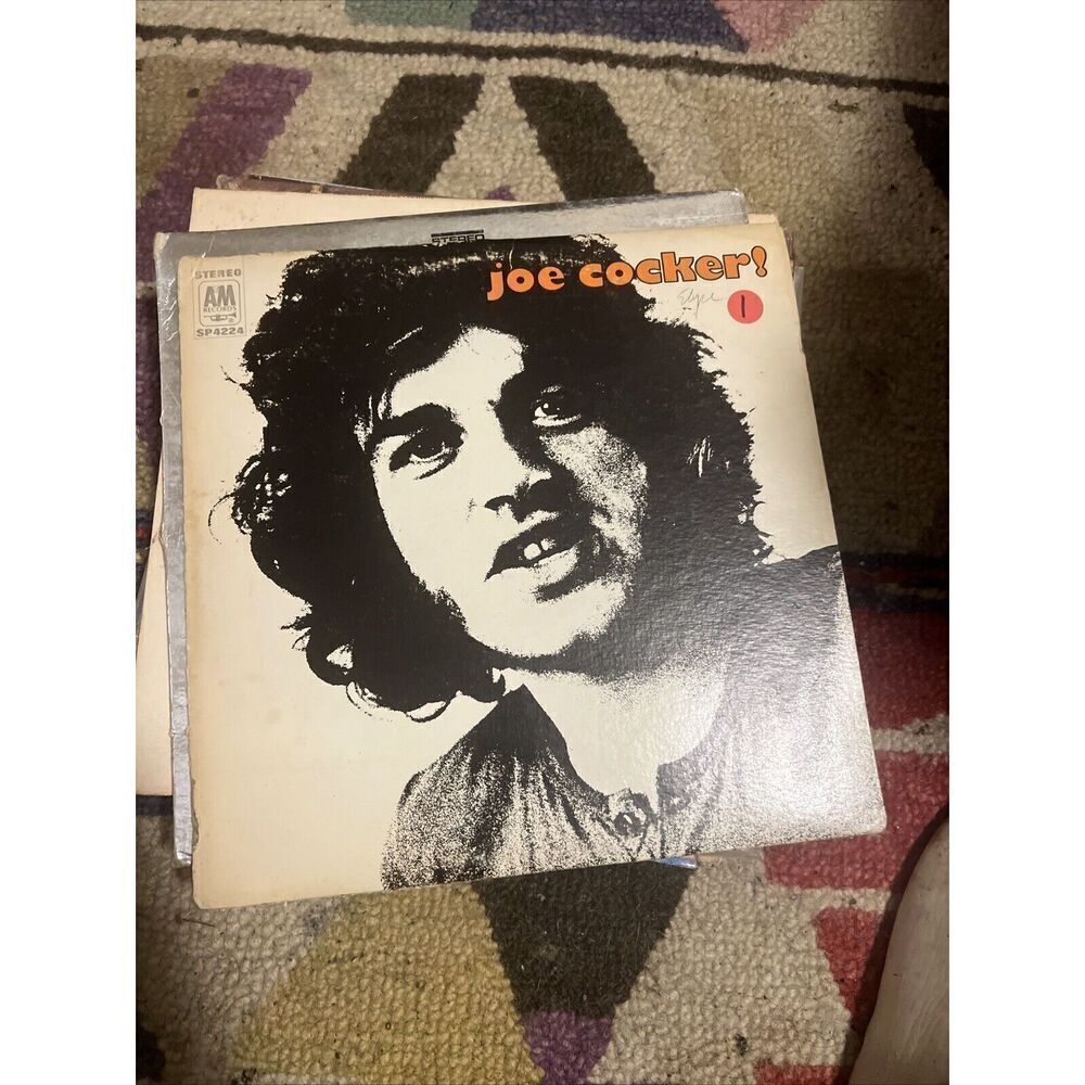 Joe Cocker Joe Cocker! Self titled LP~Vinyl VG+